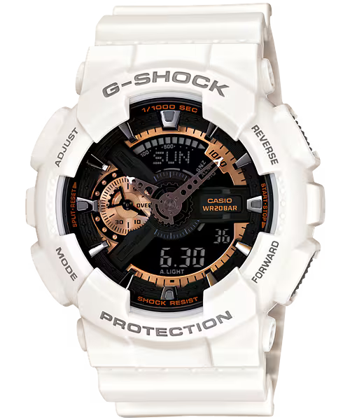 CASIO G-Shock DUO Analog/Digital White Watch