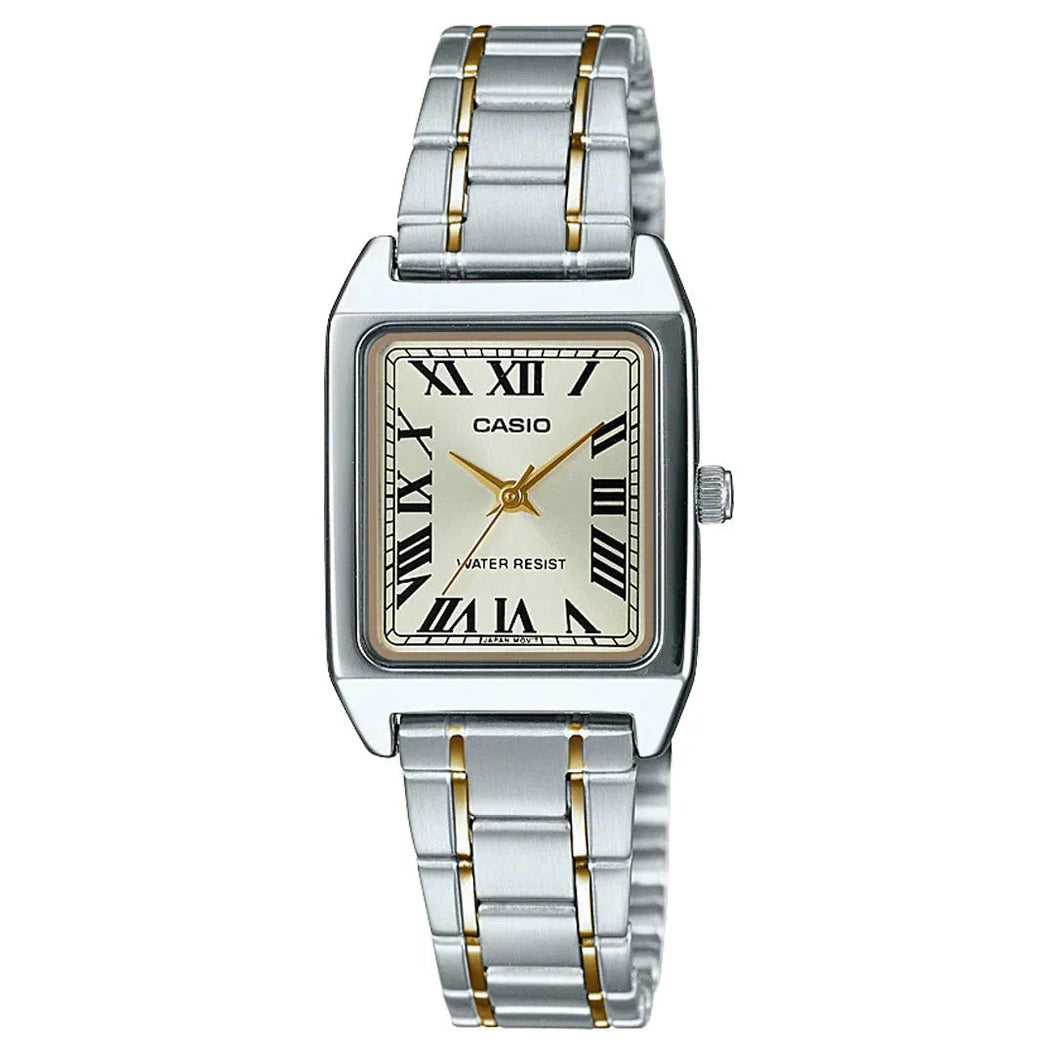 CASIO Analog Rectangular Design LTPV007SG-9B