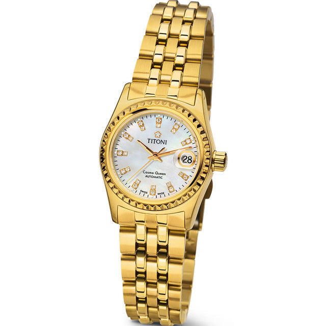 TITONI COSMO 728 G-309 Ladies Auto Watch