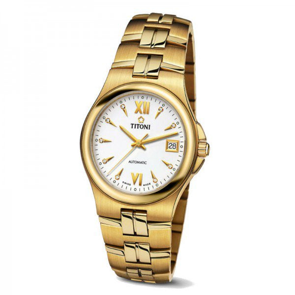 TITONI Impetus Series 83930G-271 Ladies Auto Watch