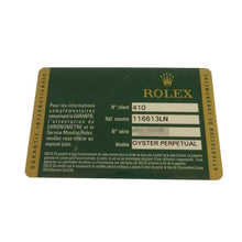 ROLEX Submariner 116613LN c2012 with warranty card