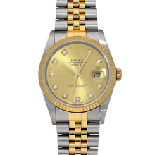 ROLEX Datejust Men's 16233G Yellow Gold/Stainless Steel Watch