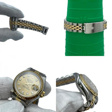 ROLEX Datejust Ladies 79173G Champagne Dial Diamond Ladies Watch