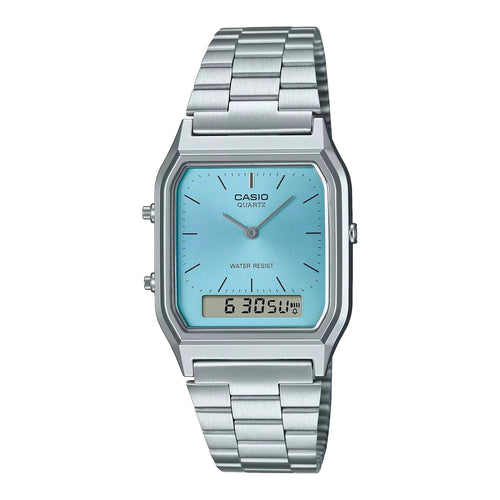 CASIO Gents DUO Vintage Trendy Colour Dual Time AQ230A-2A1