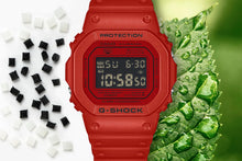 CASIO G-Shock Iconic Red Bezel Resin DW5600RRB-4D