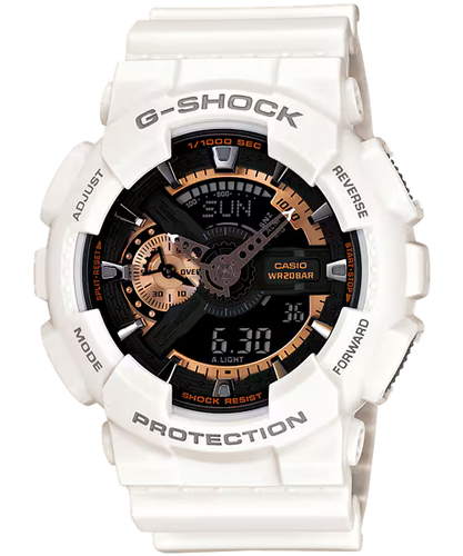 CASIO G-Shock DUO Analog/Digital White Watch