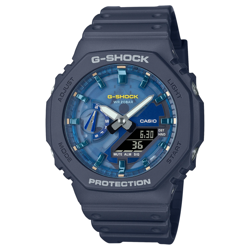 CASIO G-Shock DUO Oasis Blue Face GA2100AS-2A
