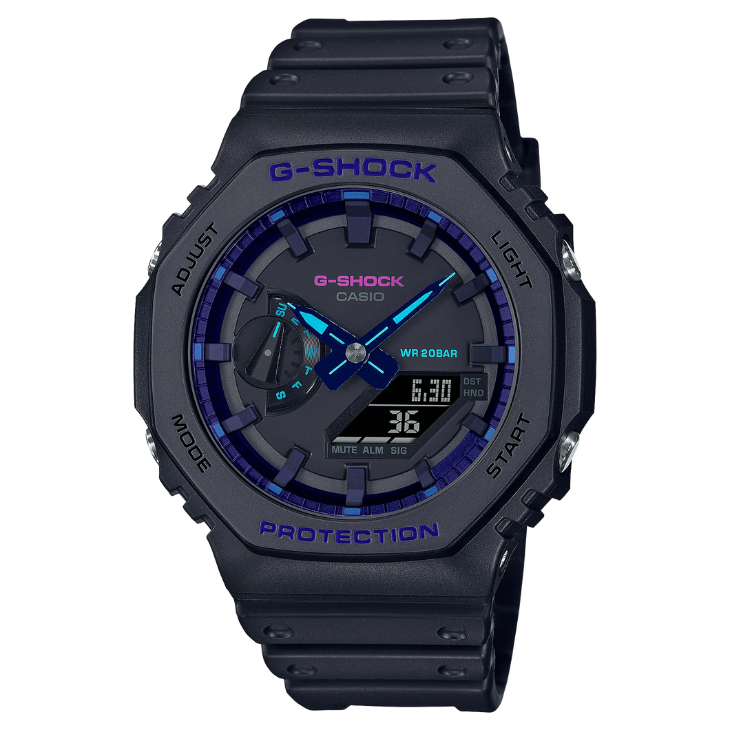CASIO G-Shock DUO Virtual World Black GA2100VB-1A