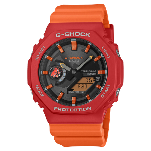 CASIO G-Shock DUO Charles Darwin Collab Red Resin GAB2100DF-4A
