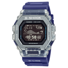 CASIO G-Shock Digital G-Lide Gleaming Wave Blue Resin GBX100S-2D
