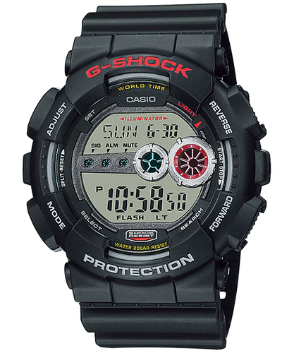 CASIO G-Shock Digital Black Resin GD100-1A