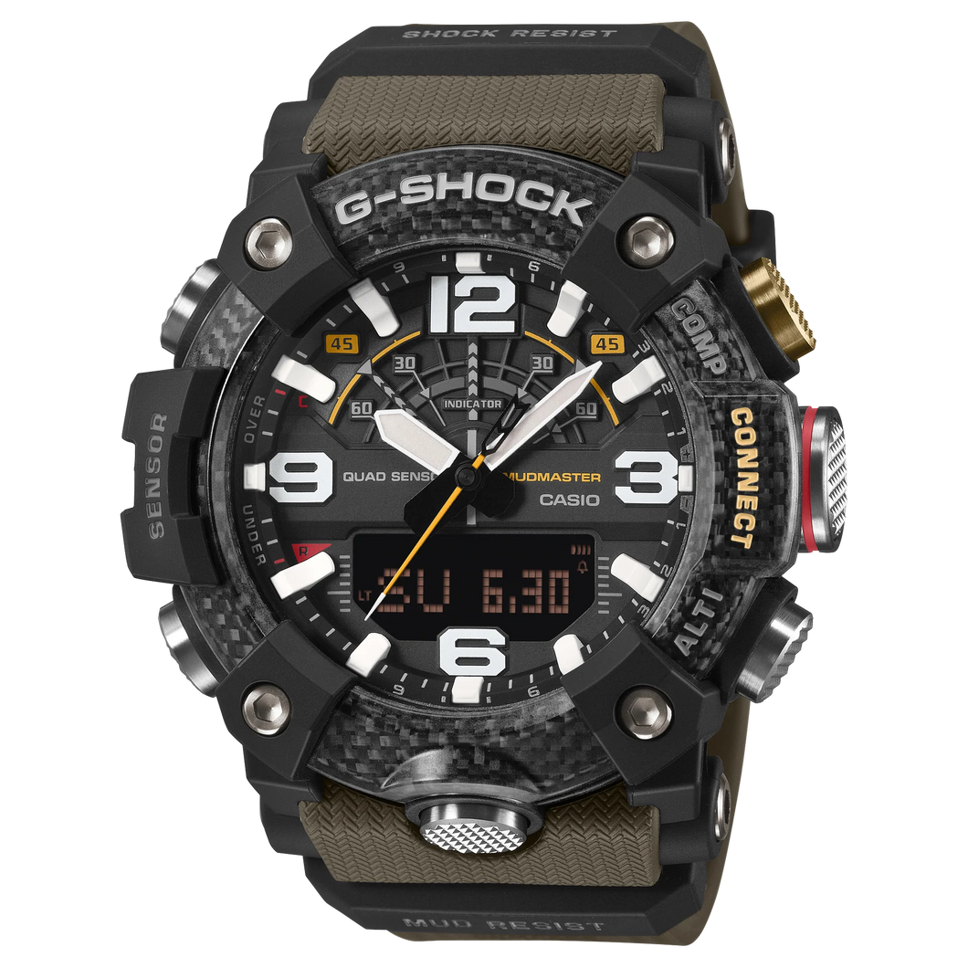 CASIO G-Shock Master of G DUO, Green Resin GGB100X-1A3