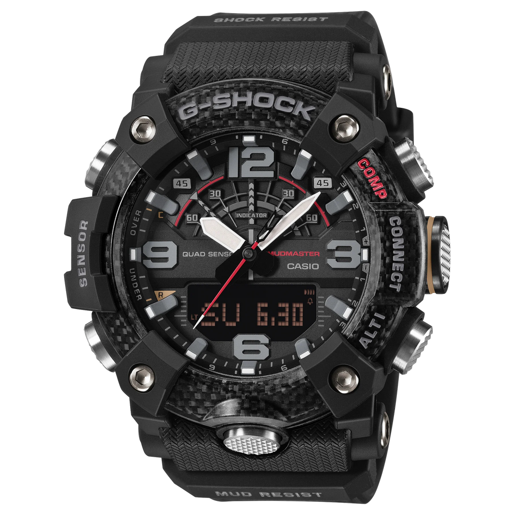 CASIO G-Shock Master of G DUO, Black Resin GGB100X-1A