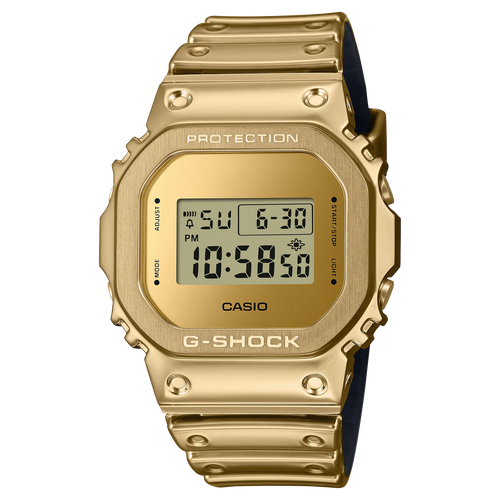 CASIO G-SHOCK Digital Fine Metallic Gold Resin Band GM5600YMG-9D