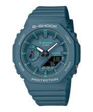 CASIO G-Shock Ladies DUO Green Accent Carbon Core GMAS2100GA-3A