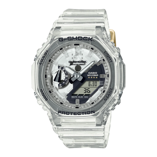 CASIO G-Shock 40th Anniversary Clear Remix GMAS2140RX-7A