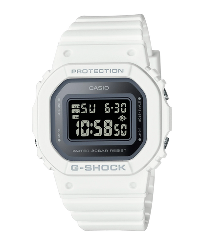 CASIO G-Shock Ladies White Metallic Dial Wht Resin GMDS5600-7D