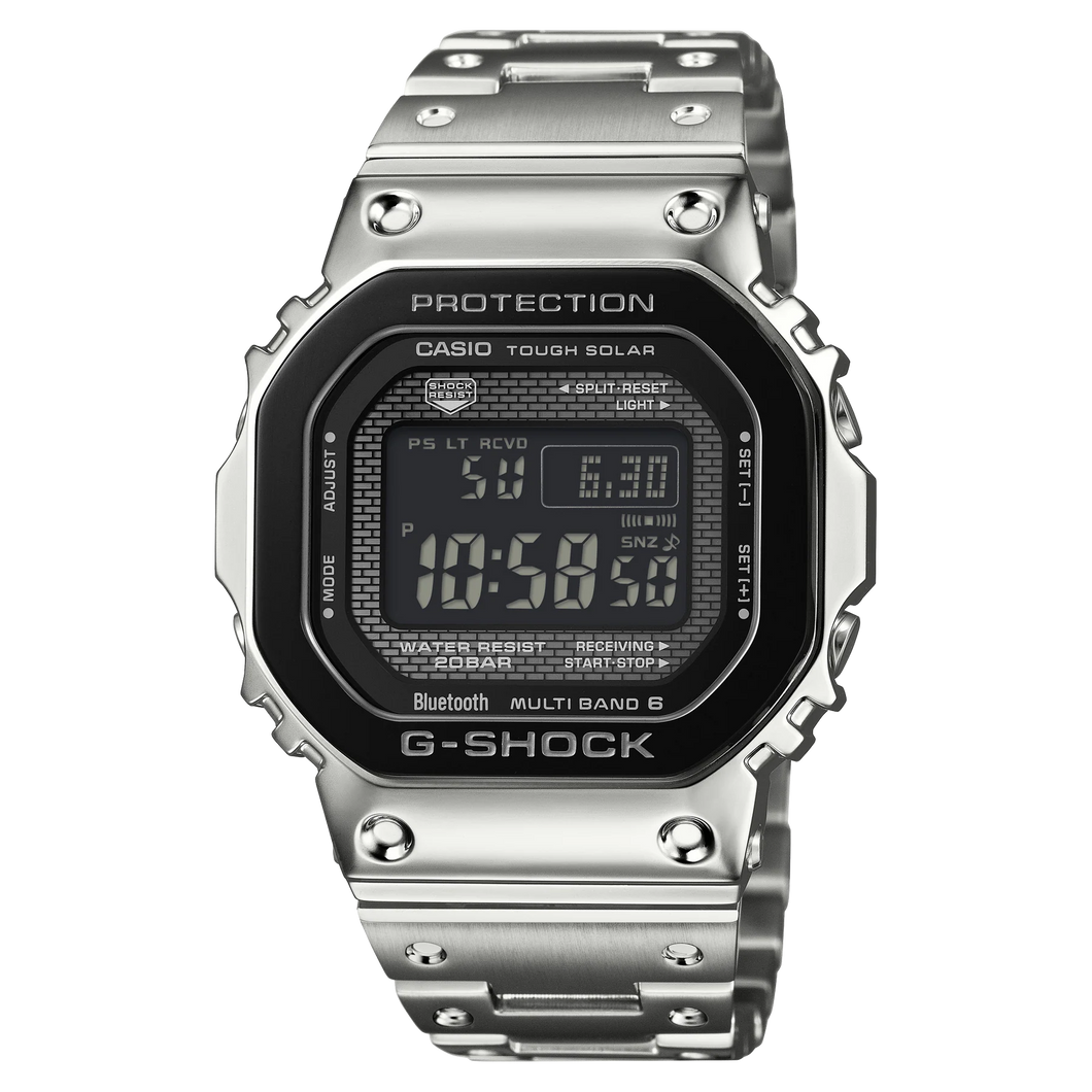 CASIO G-Shock DUO Metal Black Metal S/Steel Band GMWB5000BT-1D