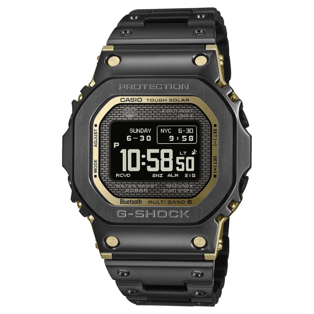 CASIO G-Shock Digital MIP LCD Black IP S/Steel GMWBZ5000BD-1D