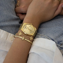 CASIO Analogue Day Date Retro Gold Face MTPB146G-9A