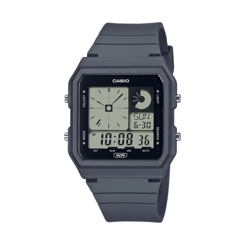 CASIO Digital Playful LED W/Time Alarm Off Black LF20W-8A2