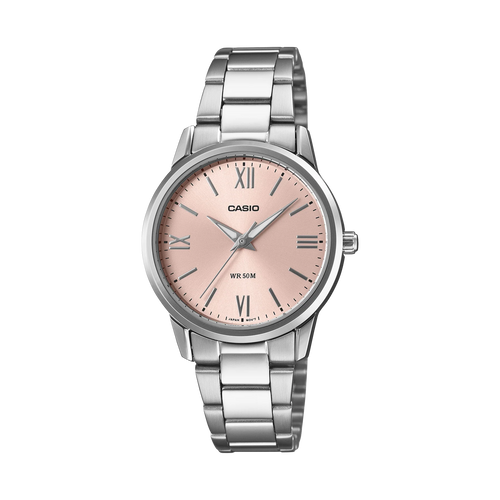 CASIO Analog Pink Dial S/Steel LTP1303DD-4A