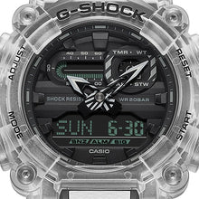 CASIO G-SHOCK DUO Sound Wave WorldTime Transparent GA900SKL-7A