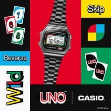 CASIO Vintage UNO Collaboration Watch A168WEHB-1A