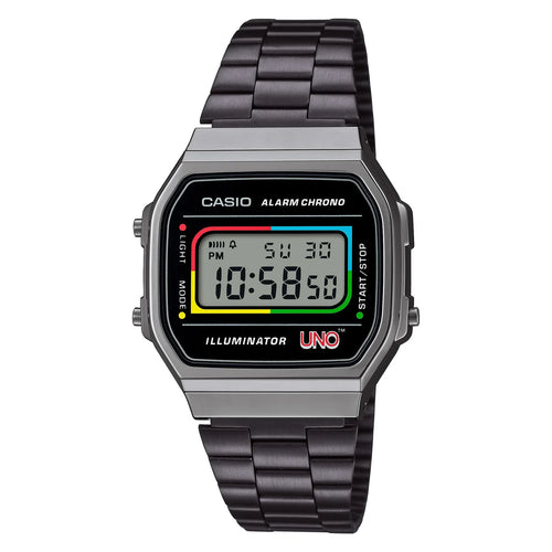 CASIO Vintage UNO Collaboration Watch A168WEHB-1A