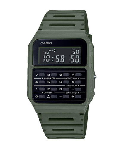 CASIO Digital Calculator Green Vintage CA53WF-3B