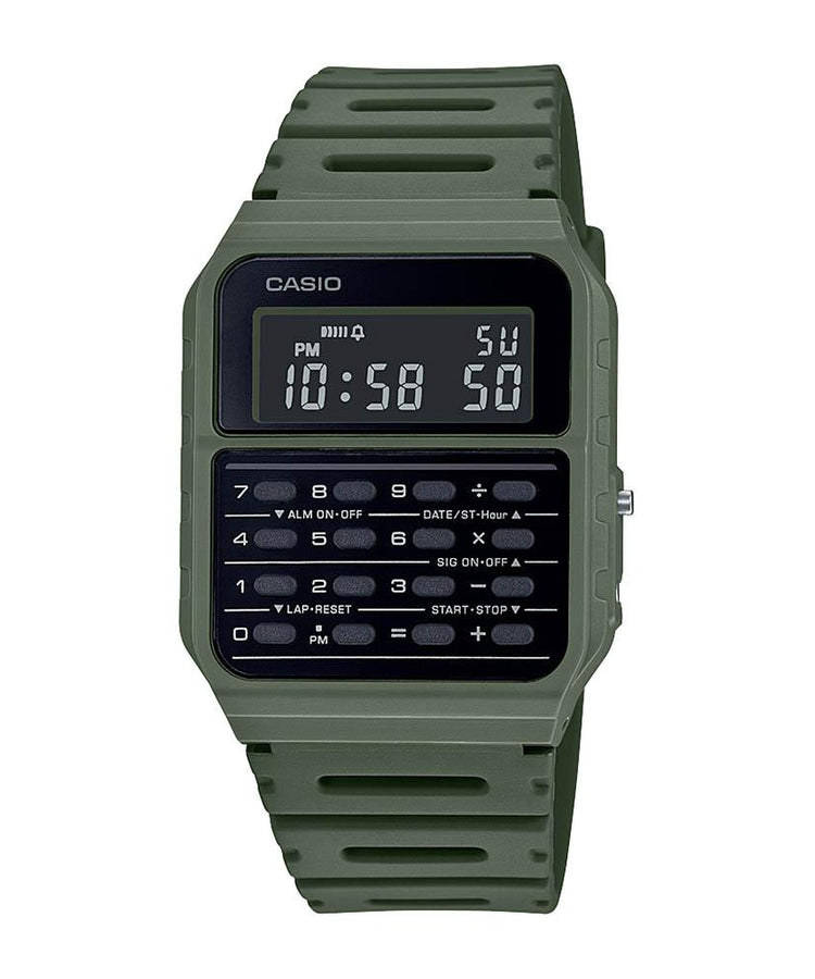 CASIO Digital Calculator Green Vintage CA53WF-3B