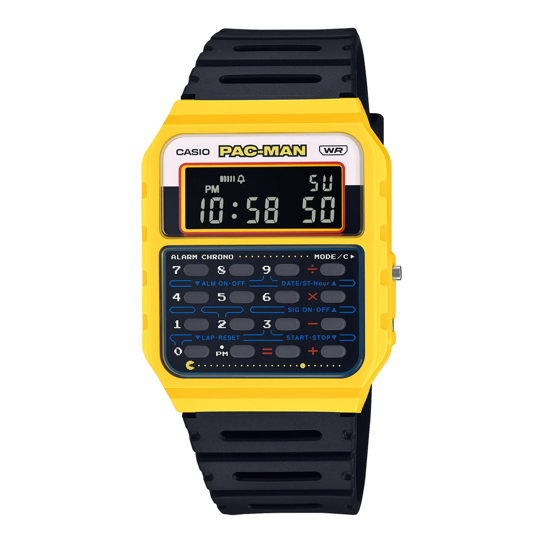 CASIO Digital Calculator Pacman Collaboration CA53WPC-1B