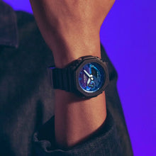 CASIO G-Shock DUO Flame Inside Blue Face GA2100FL-1A
