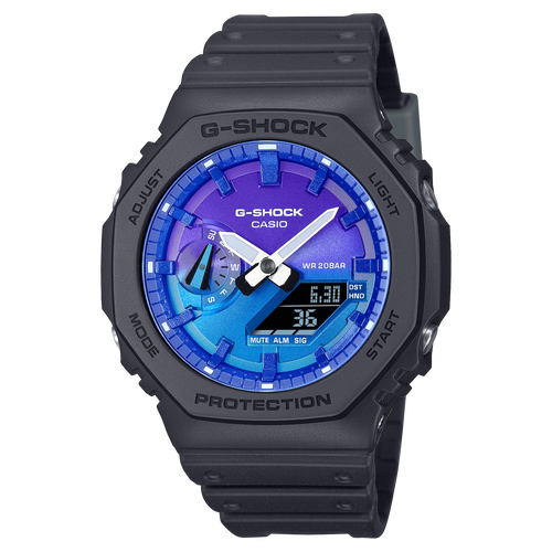 CASIO G-Shock DUO Flame Inside Blue Face GA2100FL-1A
