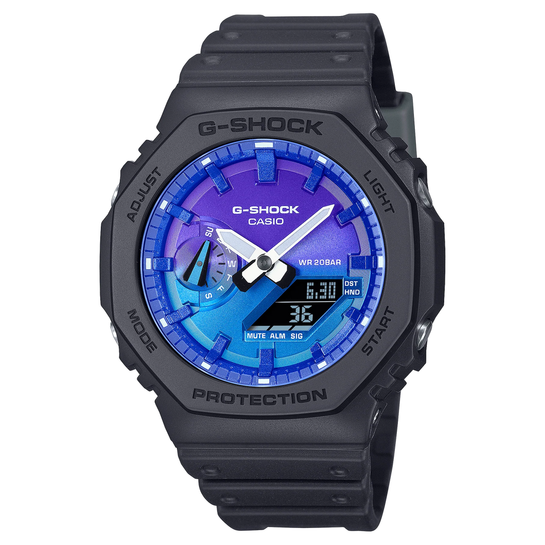 CASIO G-Shock DUO Flame Inside Blue Face GA2100FL-1A