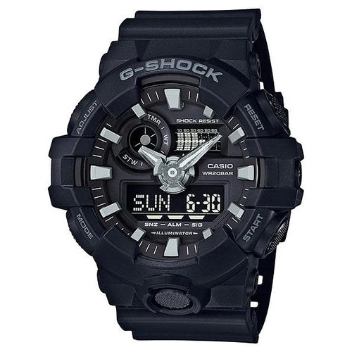 CASIO G-Shock DUO Black Resin GA700-1B