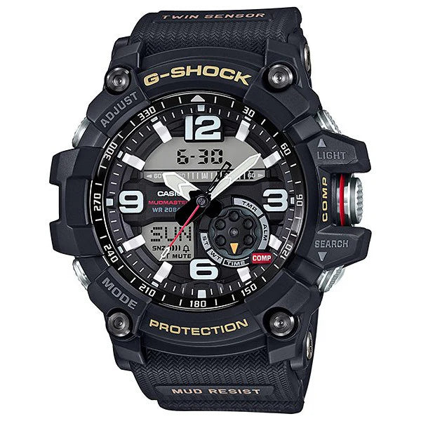 CASIO G-Shock DUO Mudmaster Twin Sensor Black GG1000-1A