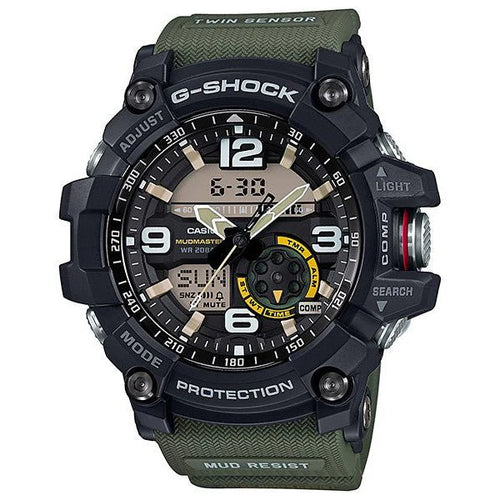 CASIO G-Shock DUO Mudmaster Twin Sensor Black GG1000-1A3