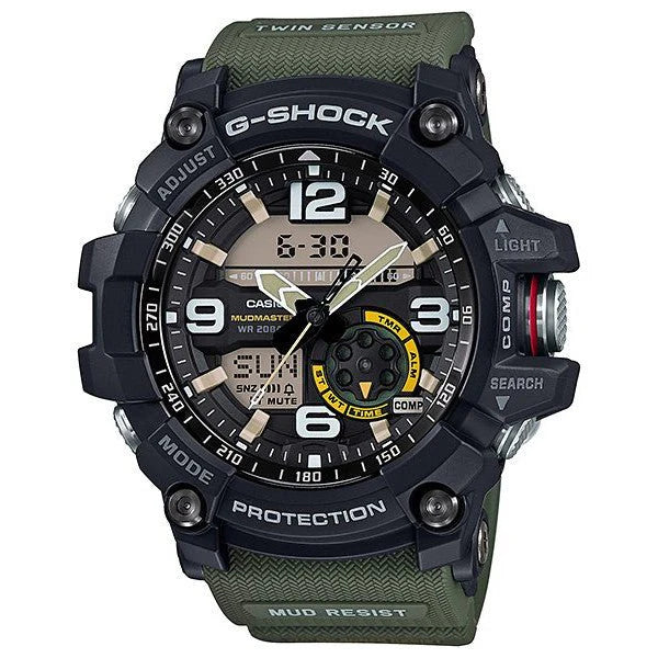 CASIO G-Shock DUO Mudmaster Twin Sensor Black GG1000-1A3