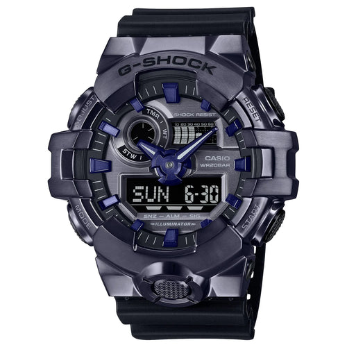 CASIO G-Shock DUO Metal W/Time Alarm Purple IP Case GM700P-6A