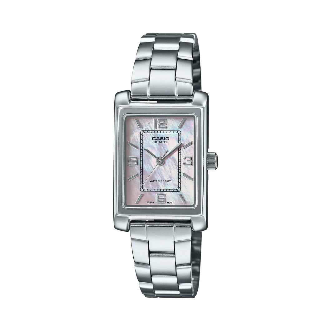 CASIO Ladies Ana Tunneau Watch LTP1234DS-4A