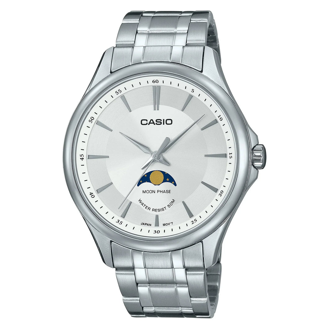 CASIO Analogue Moon Phase MTPM100D-7A