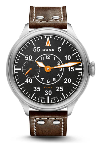 DOXA 8 Days Manufacture Pilot 125.10SB.105.02 Watch