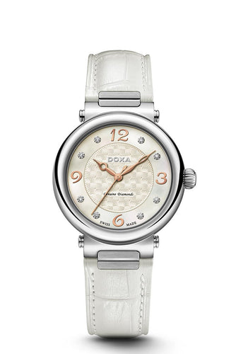 DOXA Calex 460.15.053.07 Ladies Leather Watch