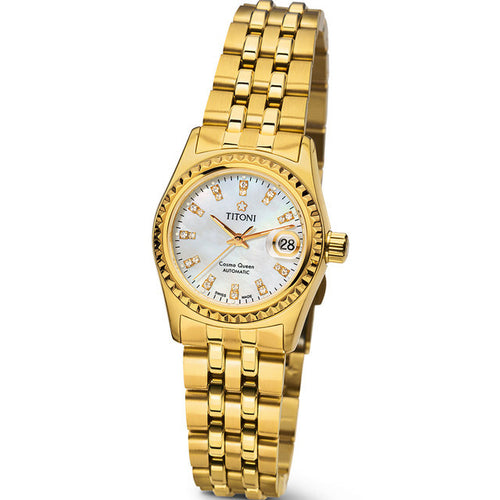 TITONI COSMO 728 G-309 Ladies Auto Watch