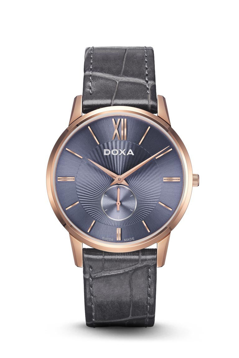 DOXA Slim Line D155RBL Quartz Men's Watch