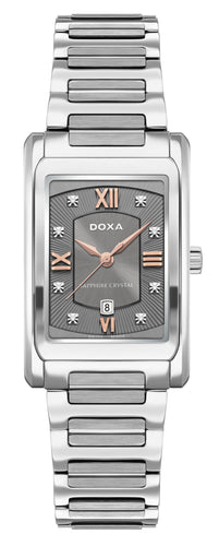DOXA Calex Rectangle D195SGD Ladies Watch