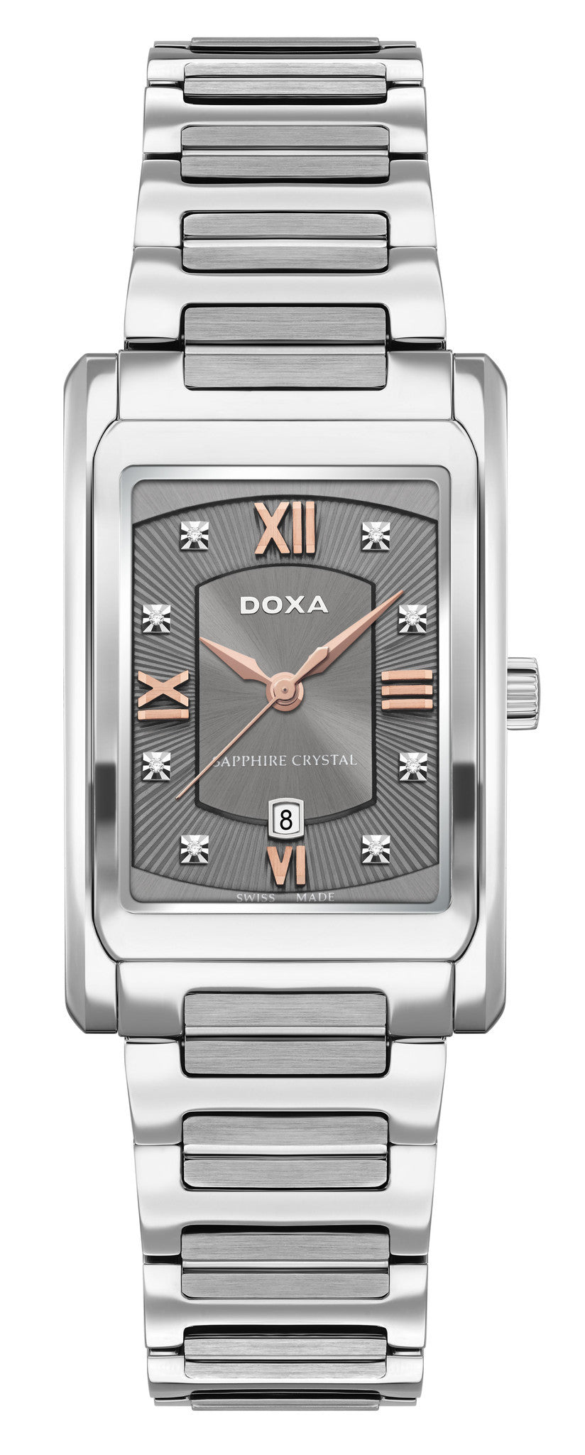 DOXA Calex Rectangle D195SGD Ladies Watch