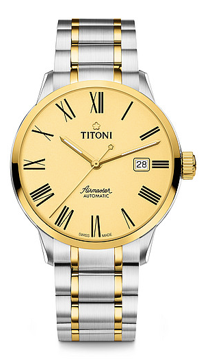 TITONI Airmaster Gents Watch 83733 SY-620