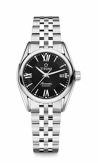 TITONI AIRMASTER 23909 S-343 Ladies Auto Watch